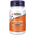 Buy now NOW Supplements, L-Theanine 100 mg with Inositol and Taurine, Tension Management*, 90 Chewables at indiglob india