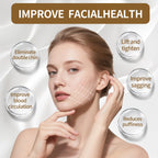 Lymphatic Contour Face Brush,Contour Face Brush for Lymphatic Drainage,Dry Lymphatic Drainage Massager,Ergonomically Designed to Fit The Skin Precisely