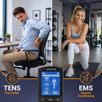 Comfytemp 4 Outputs FSA TENS Unit Muscle Stimulator to Cover Multiple Parts