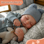 Buy now ADFO Lifelike Reborn Baby Dolls Silicone Full Body Boy - 17-Inch Soft Body Realistic-Newborn Full Body Vinyl Real Life Baby Dolls with Toy Accessories for Kids Age 3 4 5 6 7 + at indiglob india