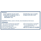 Buy now Vicks Sinex Saline Moisturizing Nasal Spray, with Aloe, Drug Free Ultra Fine Mist, Clear Everyday Sinus Congestion Fast, Clear Mucus from a Cold or Allergy, 5 OZ x 2 at indiglob india
