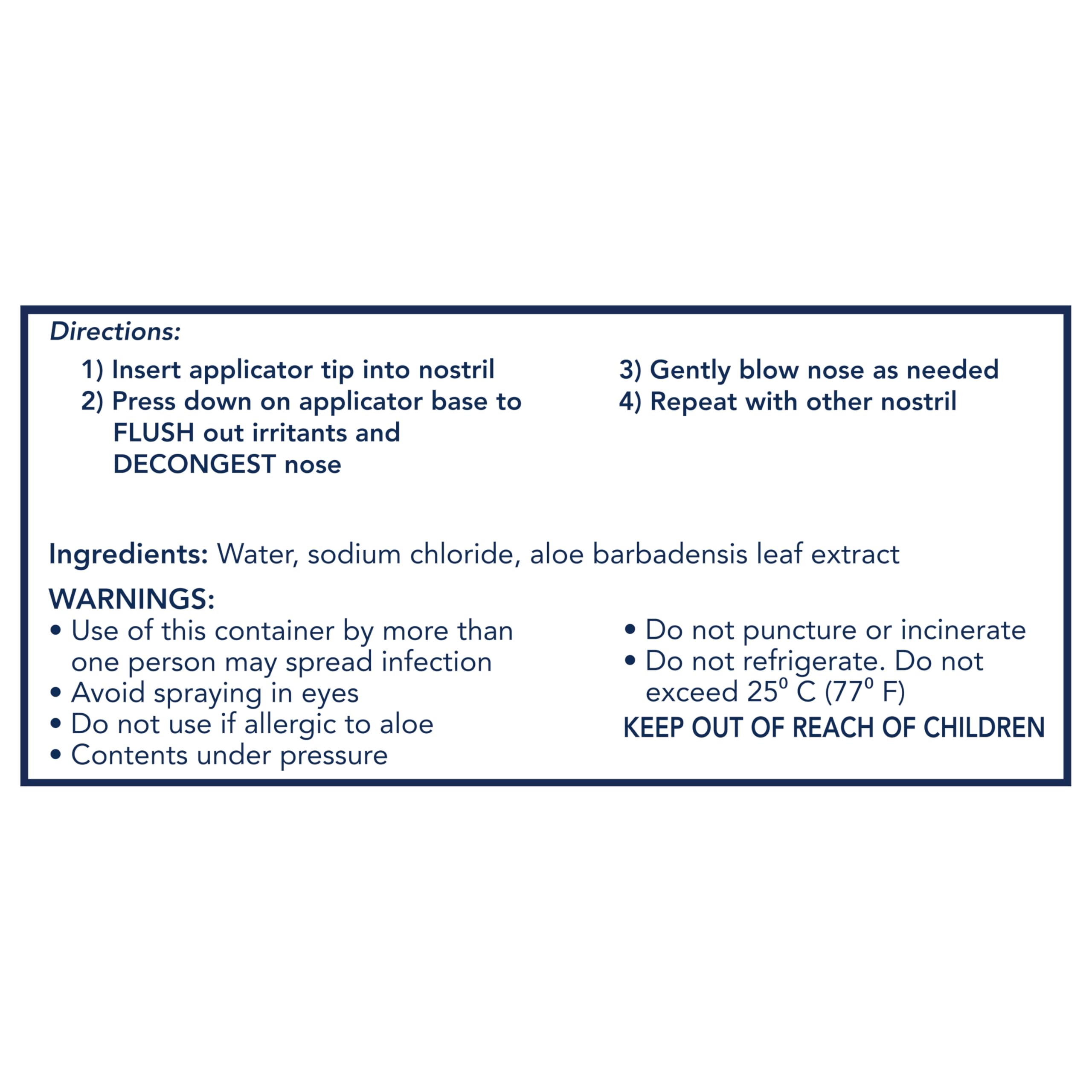Buy now Vicks Sinex Saline Moisturizing Nasal Spray, with Aloe, Drug Free Ultra Fine Mist, Clear Everyday Sinus Congestion Fast, Clear Mucus from a Cold or Allergy, 5 OZ x 2 at indiglob india