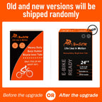 2-PCS 24" Heavy Duty Bike Tubes 24x1.75/2.25 AV32MM Schrader Valve 45/57-507 Inner Tubes Compatible with 24 x 1.75 24x1.95 24x2.10 24x2.125 24x2.25 Cruisers, City, Mountain Bicycle Bike Tire Tubes