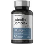 Horbäach Luteolin Supplement | 200mg | 50 Capsules | Complex with Rutin
