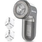 Buy now BEAUTURAL Fabric Shaver and Lint Remover, Sweater Defuzzer with 2-Speeds, 2 Replaceable Stainless Steel Blades, Battery Operated, Remove Clothes Fuzz, Lint Balls, Pills, Bobbles Gray Standard Gray at indiglob india