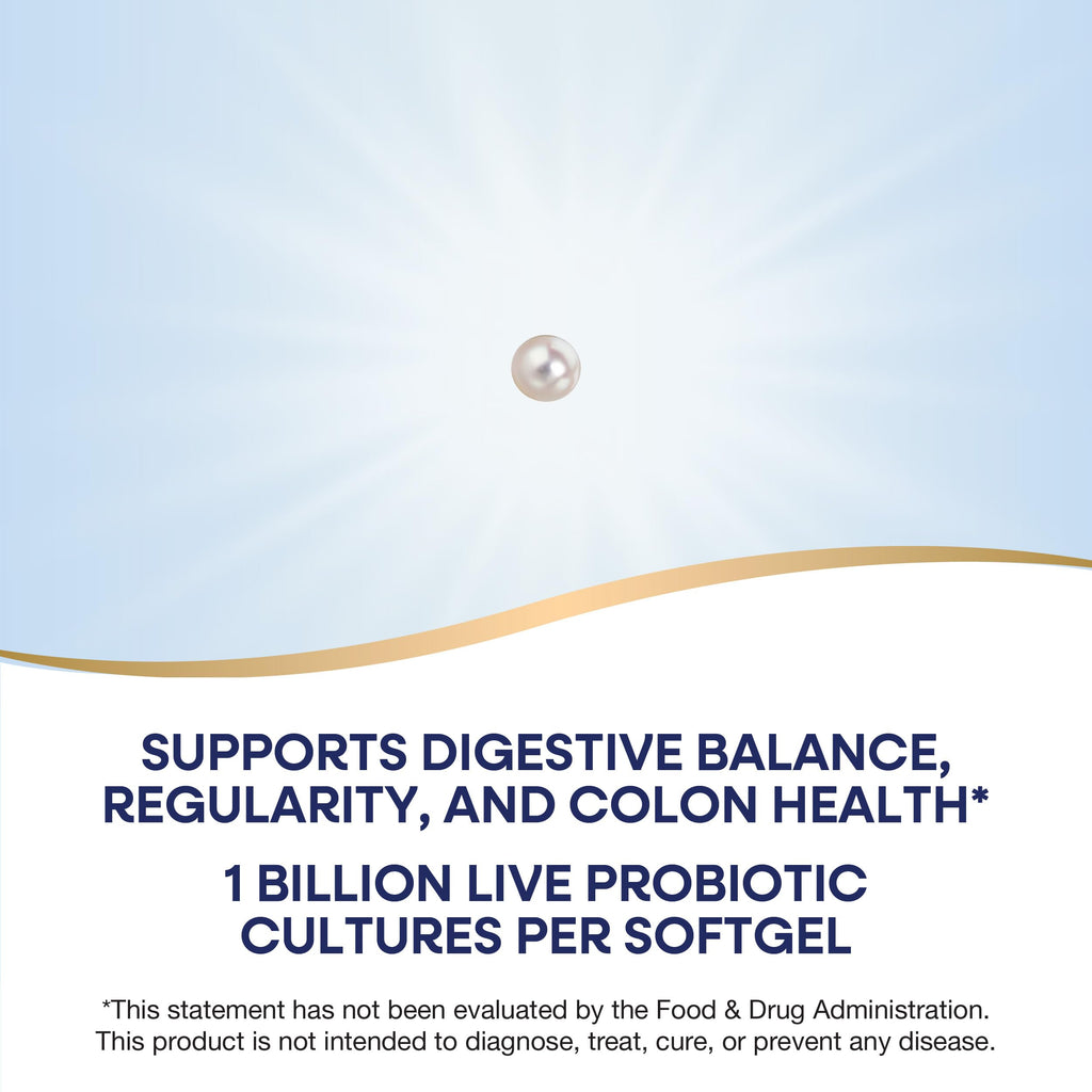 Nature's Way Complete Probiotic Pearls,Supports Digestive Balance*,1 Billion Live Cultures,Supplement for Men and Women,No Refrigeration Required,30 softgels,(Pack of 2)