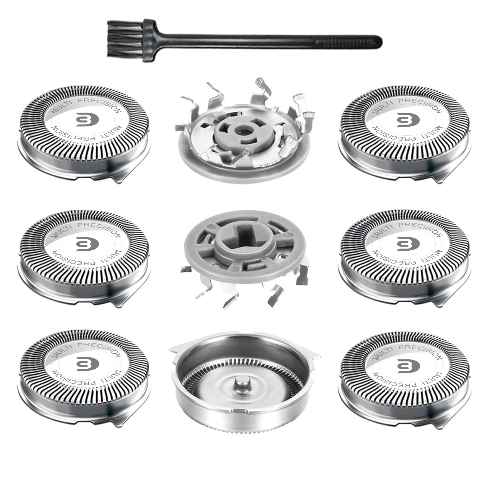 SH30 Replacement Heads for Philips Norelco Shaver Series 1000, 2000, 3000 | 3 PCS/Pack, Compatible with philips norelco shaver series 3600, 2400, 2600, Easy cut and replace