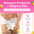 2Pack Feminine Probiotics Gummies,Vaginal Women Probiotic,Feminine Balance pH Gummies for Healthy Odor,Improve Immune,Support Vaginal Health,with Slippery Elm(60 Gummies)
