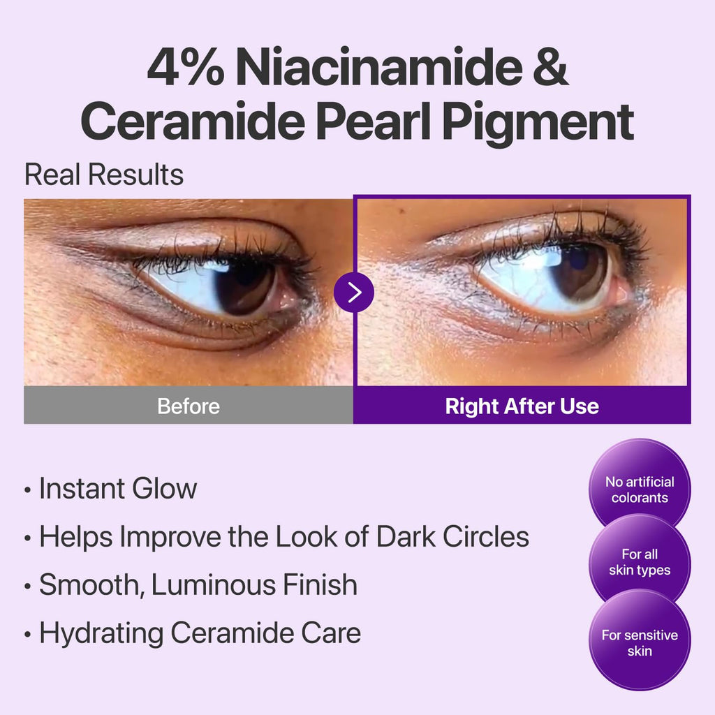 numbuzin No.9 NAD+ Retinol Eye Cream for Dark Circles, Puffiness, Crow's Feet with 50 Peptides, 4% Niacinamide & Ceramide, Reduces Wrinkles & Fine Lines, korean eye cream, 0.33 fl oz