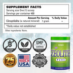 Buy now Zeolite Pure | Full Body Detox Cleanse for Women, Men, Adults | Supports Energy, Gut Health, Mental Clarity, & Optimal Inflammation Response | The Original Zeolite Powder (400 Servings) at indiglob india
