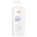 Dove Shampoo 4 Pack Intensive Repair for Damaged Hair with Bio-Protein Care Technology and Amino Serum 28 Fl Oz