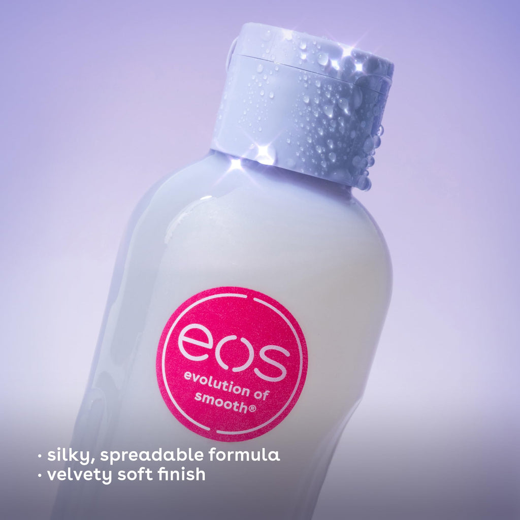 eos Cashmere Body Oil, Vanilla Cashmere, 24 Hour Moisture, Plant-Based Squalane to Soothe, Soften and Smooth Dry Skin, 6 fl oz