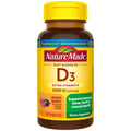 Nature Made Vitamin D3 5000 IU (125 mcg), 70 Fast Dissolve Tablets | Sugar Free, Extra Strength, Vitamin D Supplement for Immune Bone, Teeth and Muscle Health Support, 70 Day Supply