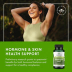 Swanson Spearmint Leaf Full Spectrum, 400 mg, 60 Capsules | For Digestive-Comfort-Seeking Adults, 400 mg Mentha Spicata, a Time-Honored Herb for Digestive Health
