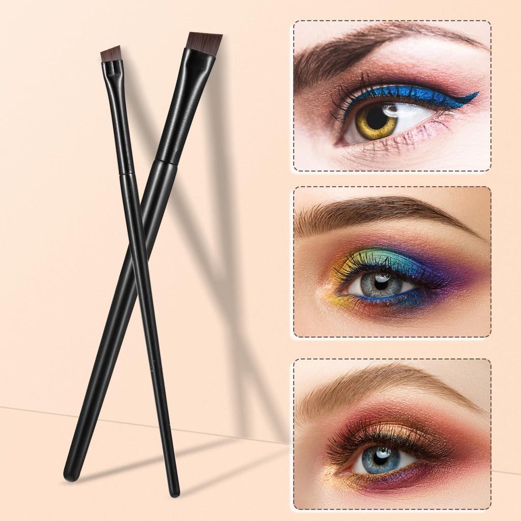 Etercycle 5-Piece Set Eyeliner Brushes for Precision Makeup Application