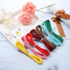 40 Colors 1mm Waxed Polyester Cord 437 Yard Waxed Bracelet Cord
