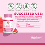 MARYRUTH'S Vegan Collagen Gummies for Women & Men, Collagen Boosting, 90ct