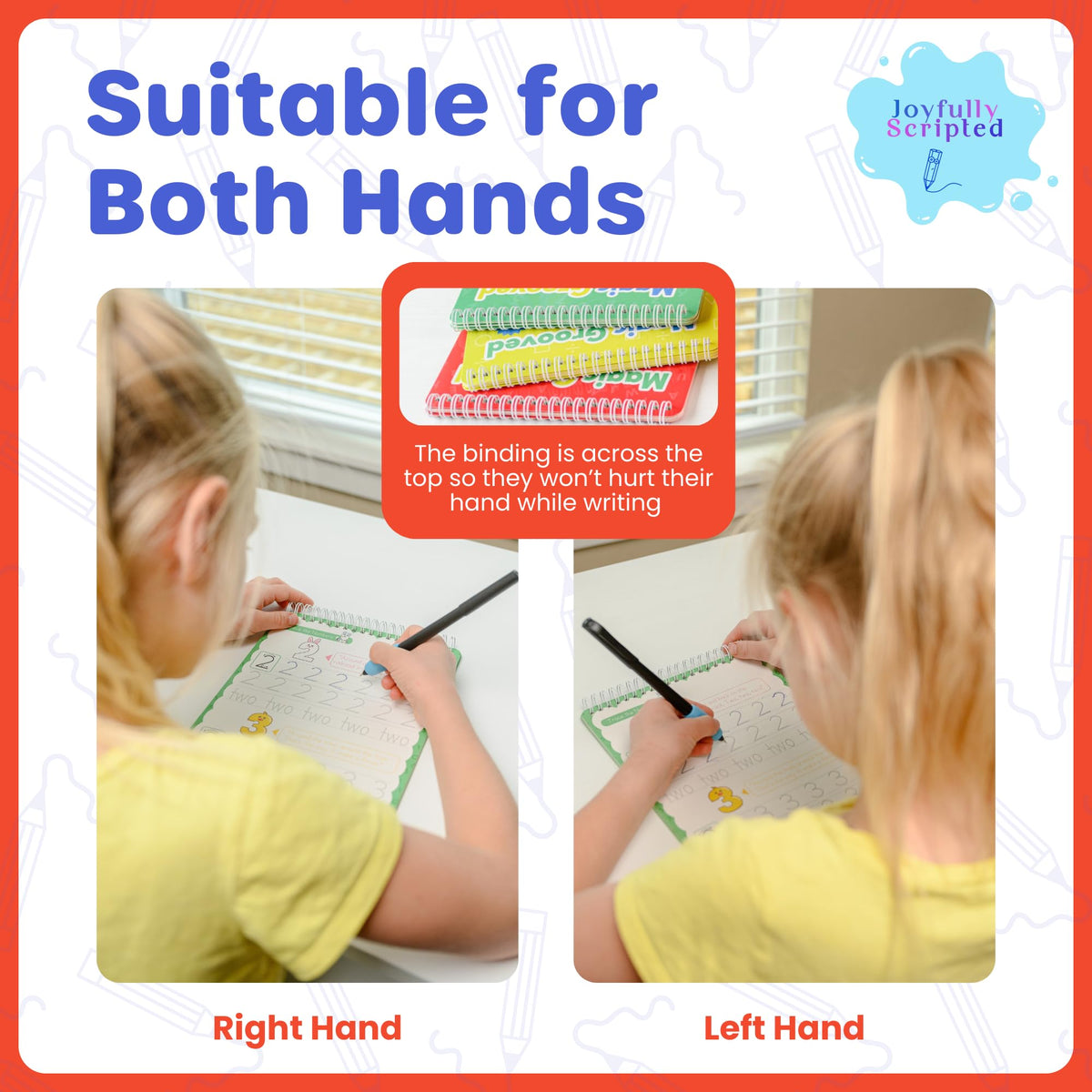Reusable Grooved Handwriting Practice Books for Kids