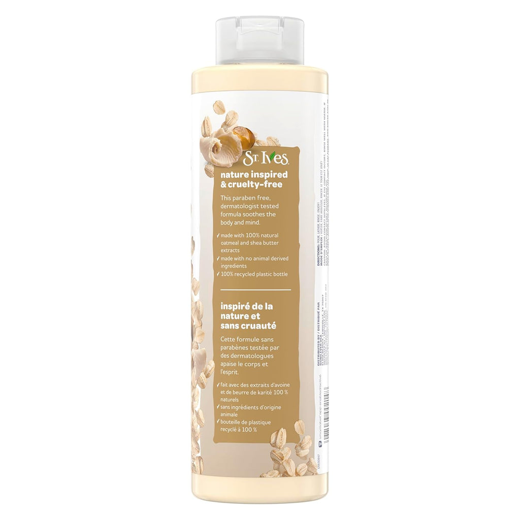 Buy now St. Ives Oatmeal & Shea Butter Body Wash | Moisturizing Body Wash for Sensitive and Dry Skin | 22 Fl. Oz. at indiglob india