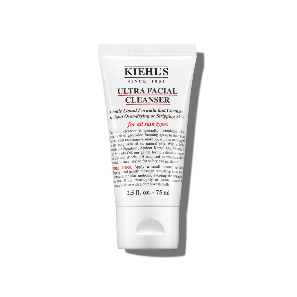 Buy now Kiehl's Ultra Facial Cleanser, Lightweight Foamy Facial Cleanser, Enriched Formula that Replenishes Skin Barrier, Gently Exfoliates and Moisturizes, Suitable for All Skin Types, Paraben Free at indiglob india