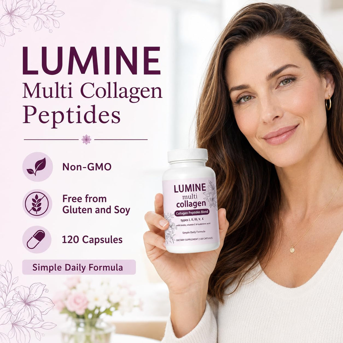 LUMINE Organics Collagen Peptides