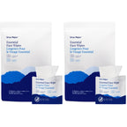 Ursa Major Essential Face Wipes | Natural, Biodegradable, Cruelty-Free | Cleanse, Exfoliate, Soothe and Hydrate | Individually Wrapped | 20 Count