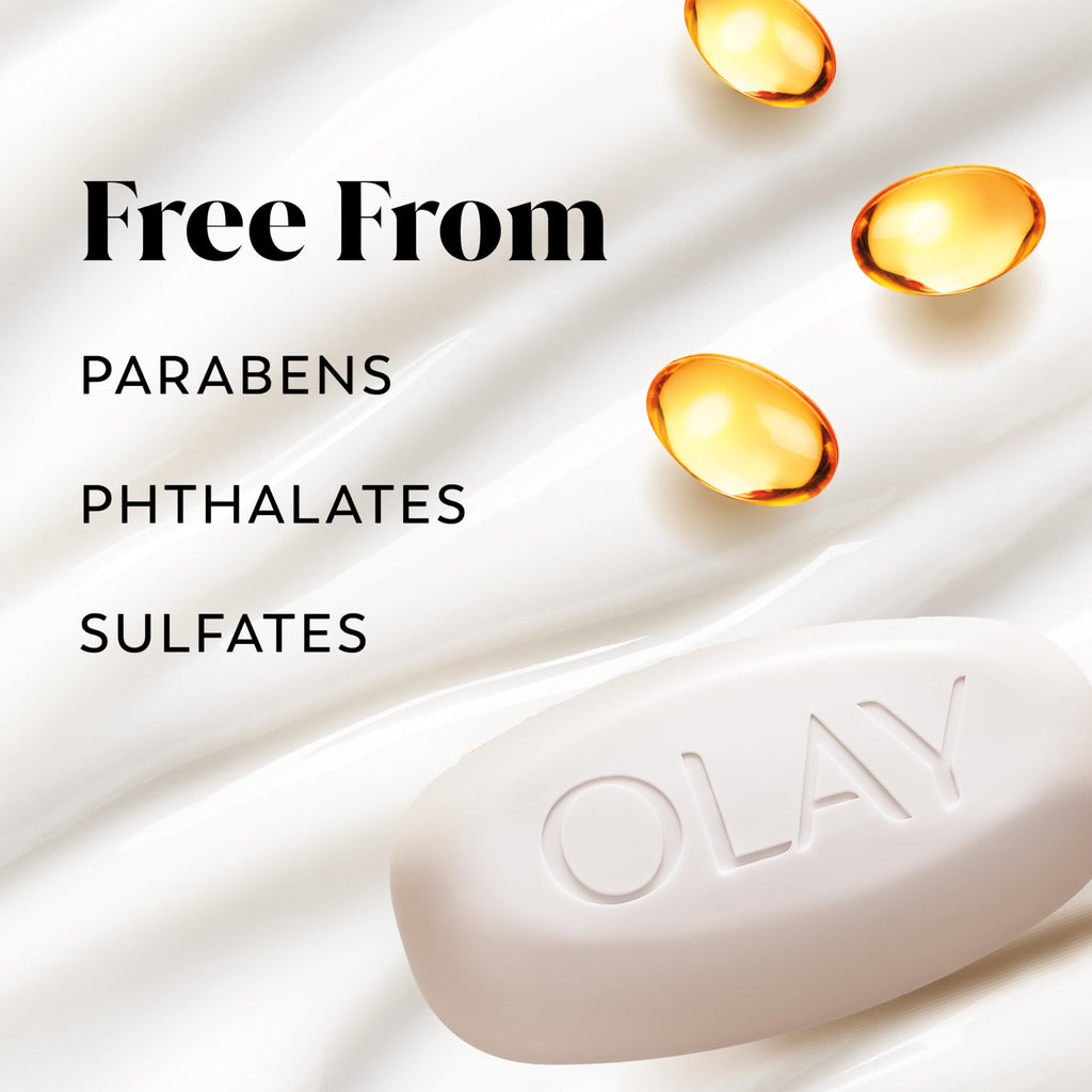 Olay Beauty Bar, Ultra Moisture,10x More Moisturizers, Nourishing Conditioners, Smooth & Gentle on Skin, Vitamin B3 Complex, For All Skin Types, Shea Butter Scent, 3.17 oz, (Pack of 12)