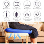 Buy now Namalu Bed Sore Cushions for Butt Inflatable Bed Sore Pads Nursing Pad to Prevent Treatment for Sores on Buttocks for Elderly Bedridden Disabled, Breathable and Comfort for Pain Relife(Blue) at indiglob india