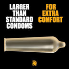 Buy now TROJAN Magnum Lubricated Large Condoms, Comfortable and Smooth Lubricated, America’s Number One Condom, 36 Count Pack at indiglob india