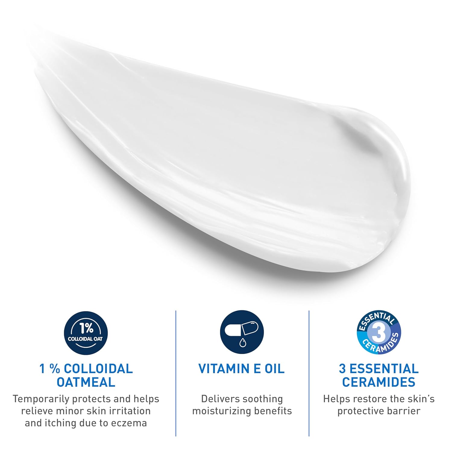Buy now CeraVe Baby Eczema Relief Cream, 1% Colloidal Oatmeal Cream With Vitamin E & Ceramides, Soothes & Calms Itchy Skin, Developed With Pediatric Dermatologist, Fragrance Free, 5oz at indiglob india