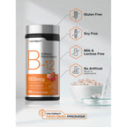 Horbaach Vitamin B12 1000 mcg Sublingual | 400 Fast Dissolve Tablets | Methylcobalamin Supplement for Women and Men | Berry Flavor | Vegan, Non-GMO, and Gluten Free