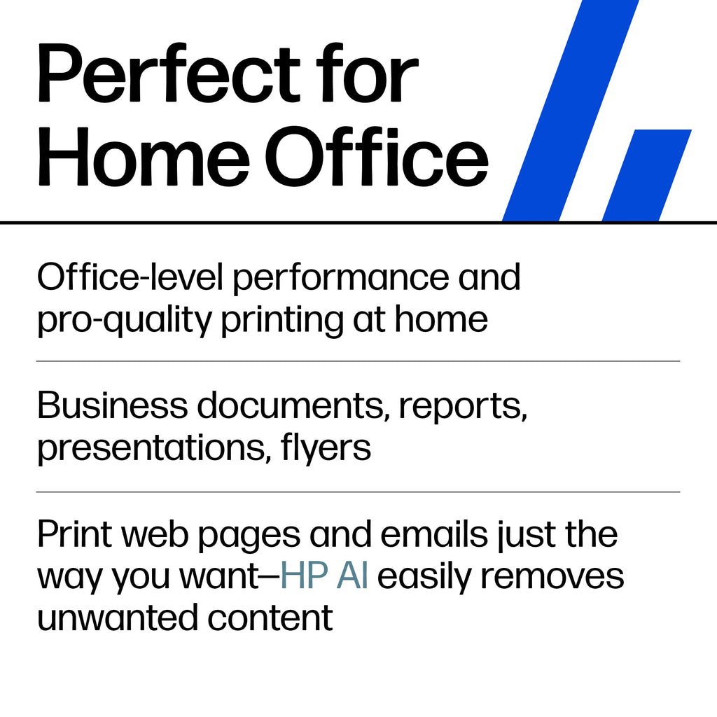 HP OfficeJet Pro 8135e Wireless All-in-One Color Inkjet Printer, Print, scan, Copy, fax, ADF, Duplex Printing Best-for-Home Office, 3 Month Instant Ink Trial Included, AI-Enabled (40Q35A)