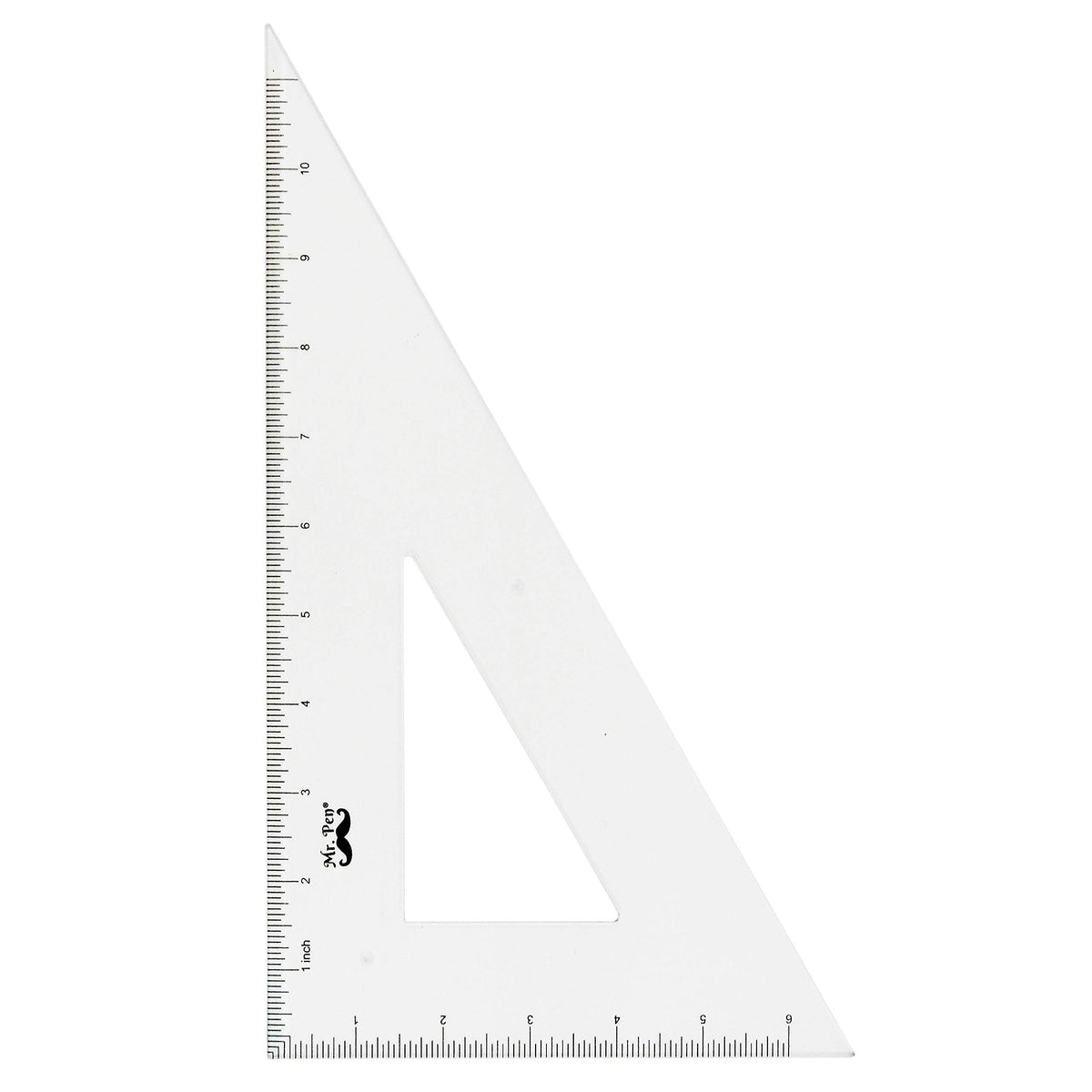 Mr. Pen Architectural Triangular Ruler Set with 12 Inch Triangular Scale