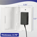 Bates- Baby Safety Outlet Cover Box, Locking Baby Proof Outlet Covers