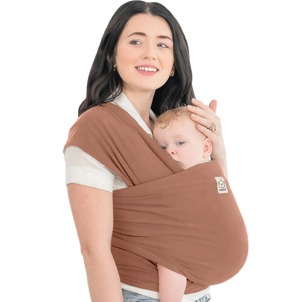 Buy now KeaBabies Baby Wrap Carrier - All in 1 Original Baby Carrier Newborn to Toddler Sling, Easy to Wear, Hands Free Bonding, Lightweight, Breathable Infant Wraps (Classic Gray) at indiglob india