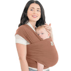 Buy now KeaBabies Baby Wrap Carrier - All in 1 Original Baby Carrier Newborn to Toddler Sling, Easy to Wear, Hands Free Bonding, Lightweight, Breathable Infant Wraps (Classic Gray) at indiglob india