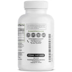 Bronson L-Lysine Defense Immune Support Complex, 1500 mg, 180 Capsules | Essential Amino Acid with Olive Leaf, Garlic, Vitamin C & Zinc, Vegetarian, Non-GMO, Gluten-Free & Soy-Free