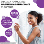 Bluebonnet Nutrition Magtein Magnesium L-Threonate, 90 Vegetable Capsules