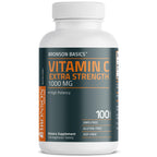 Bronson Vitamin C 1000 mg as Ascorbic Acid, 100 Vegetarian Tablets | Extra Strength Formula, Supports a Healthy Immune System, Non-GMO, Gluten-Free & Soy-Free