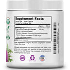 USDA Organic Milk Thistle 30:1 Extract Capsules, 280 Vegan Capsules, Rich in Silymarin Flavonoids, Liver Cleanse and Liver Detox Support, Standardized 30X Extract, Made in the USA
