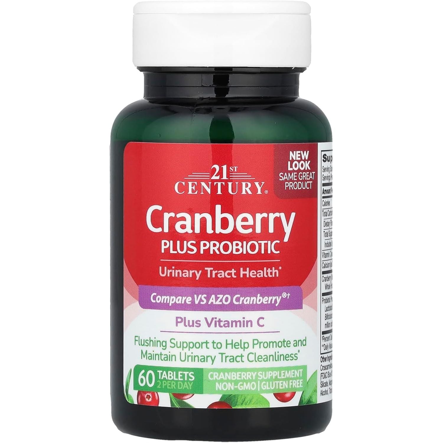 Buy now 21st Century Cranberry Plus Probiotic Tablets, 60 Count at indiglob india