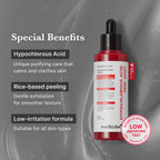 medicube Peel Shot with Hypochlorous Acid for Pores & Blackheads | Gentle Exfoliating Serum for Dead Skin Cells & Excess Sebum - Rice Extract, Panthenol for Hydrating & Smoothing, 2.7 fl.oz