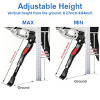 Kickstand for Kids Bike, Adjustable Premium Bike Kickstand for 16 18 20 Inch Wheels, Upgraded Aluminum Alloy Center Mount Stand for Children's Mountain and Road Bicycles.