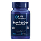 Life Extension Two-Per-Day Multivitamin, 240 Capsules | Vitamins B, C & D, Zinc & over 25 Vitamins, Minerals & Extracts in a Two-Month Supply, Non-GMO, Gluten-Free Capsules