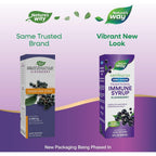 Buy now Natureâ€™s Way Sambucus Zero Sugar Traditional Immune Syrup, Highly Concentrated Black Elderberry Extract, Traditional Immune Support*, Sugar-Free, Berry Flavored, 8 Fl Oz (Packaging May Vary) at indiglob india