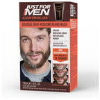 Just for Men Control GX Beard Wash, Gradually Reduces Grey, 4 Fl Oz (1 Pk) | Control GX Beard Wash gradually reduces grays in facial hair with each wash. Keratin strenthens and thickens hair.