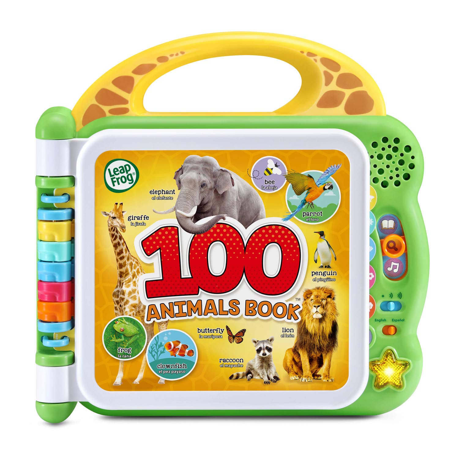 Buy now LeapFrog Learning Friends 100 Words Book, Green Animals, Green Standard Packaging at indiglob india