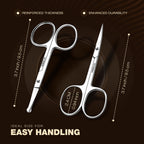 Utopia Care Eyebrow Scissors For Women - Stainless Steel Small Scissors