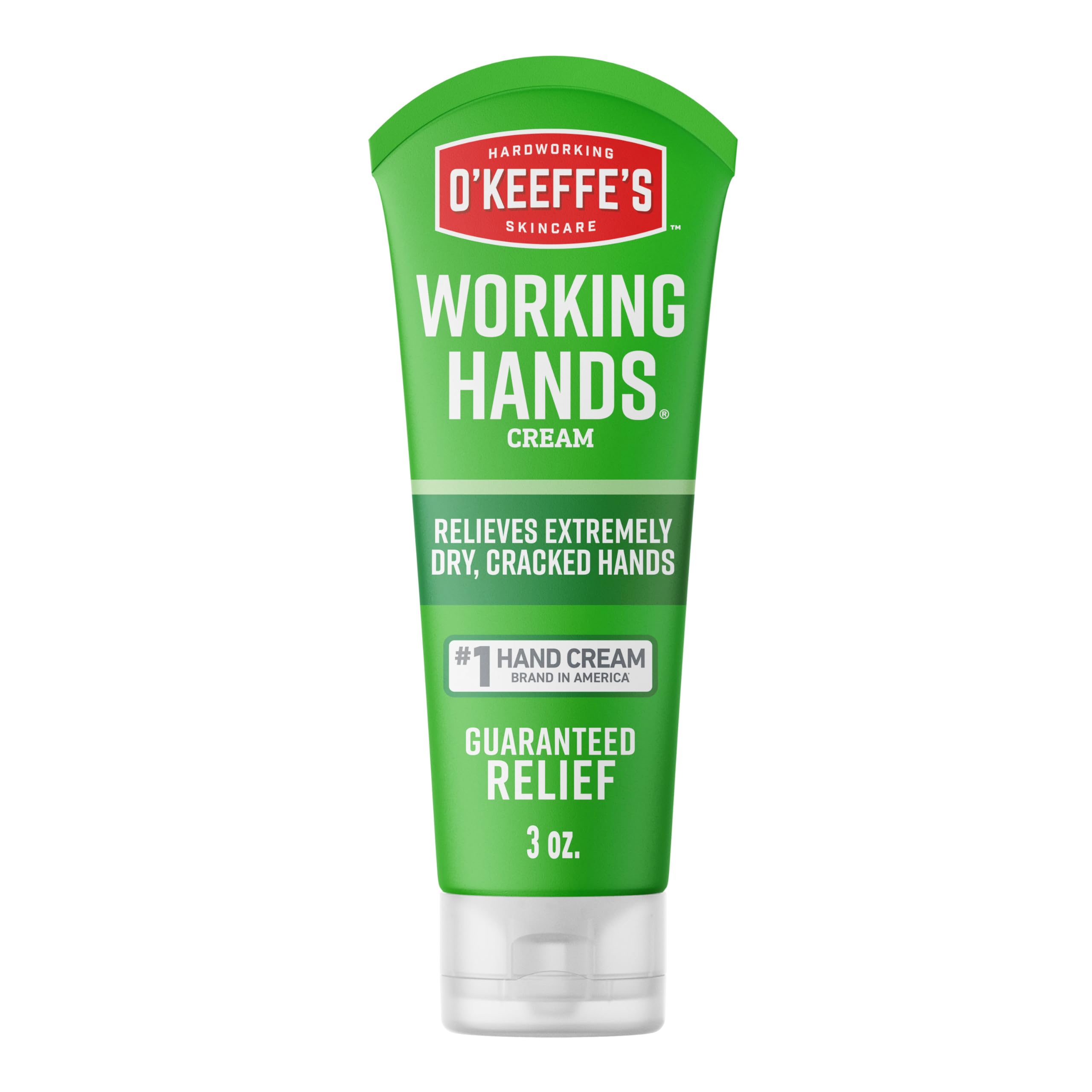 Buy now O'Keeffe's Working Hands Hand Cream for Extreme Dryness - 3 oz Tube (2 Pack) - Repairing Skincare for Cracked, Dry Hands at indiglob india