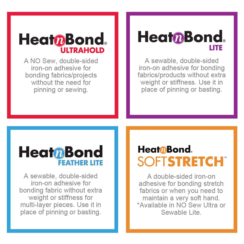 HeatnBond SoftStretch Lite Iron-On Adhesive Adhesive, 17 Inches x 2 Yards